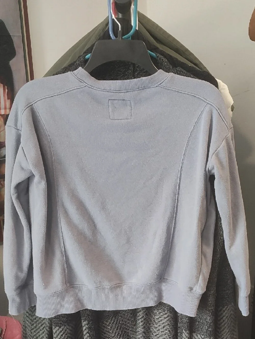 OshKosh B'gosh Light Gray Crewneck Sweatshirt 20 Ptp Pants 14 Waist